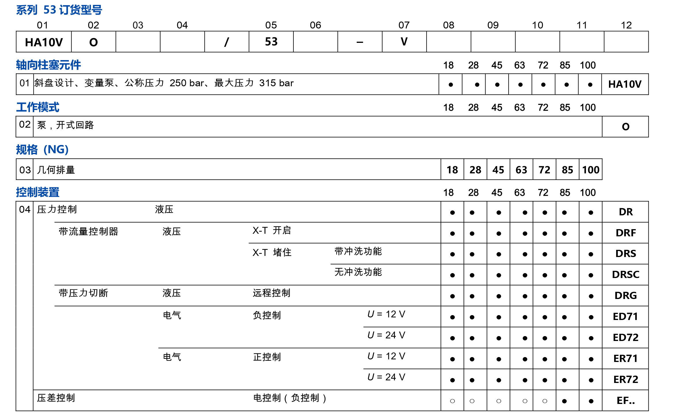 斜盘式柱塞泵